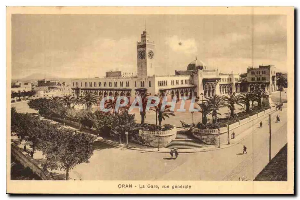 Oran - Die Station, allgemeiner Blick — Edition Prisme Oran - Vorderseite