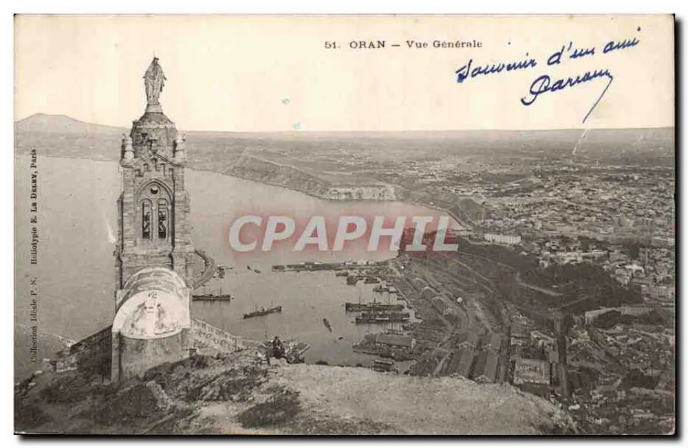 Oran — Vista Geral — Coleção Ideal P. S. La Dauvy, Paris - Frente