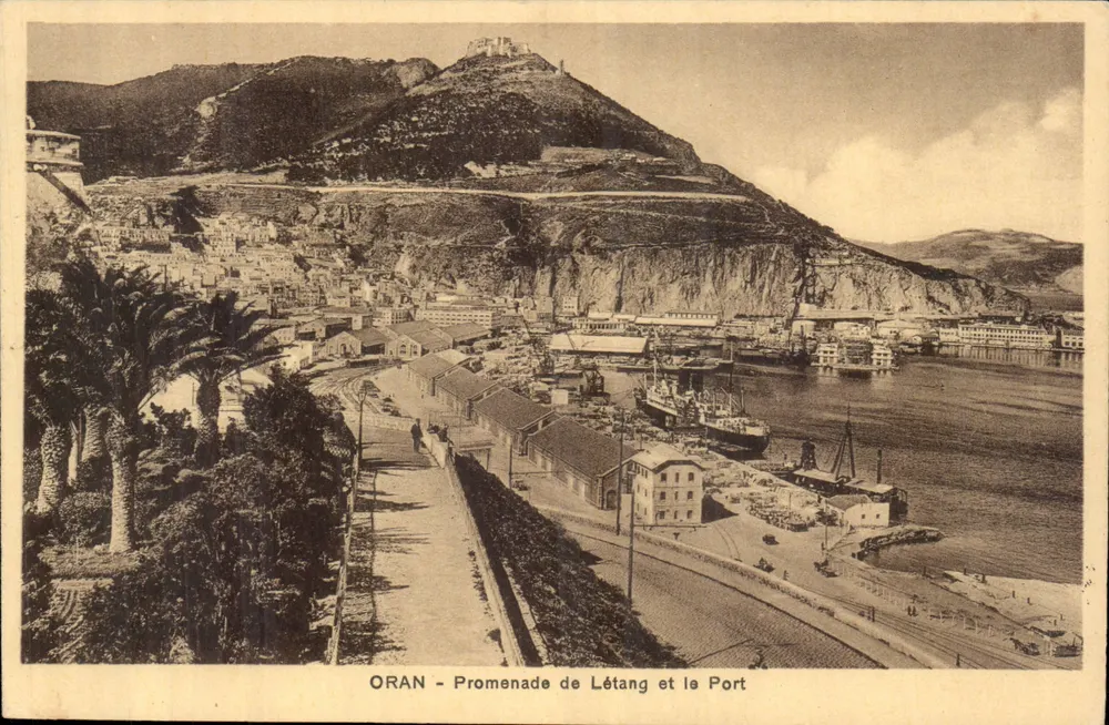 ORAN - Promenade de Létang und der Hafen — Edition Prisunic, Oran - Vorderseite