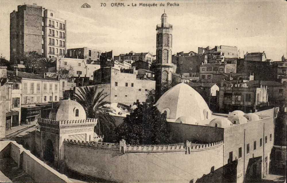 Oran - A Mesquita do Pacha — J. Cabrera, n°70 - Frente