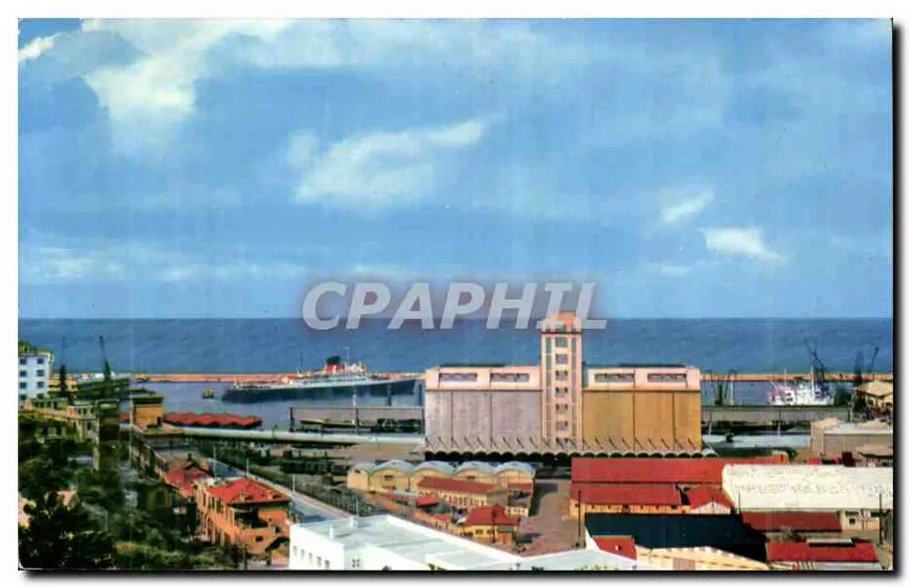 Oran — Blick auf den Hafen — Verlag: Algerische Touristische Agentur, Nr. 125 - Vorderseite