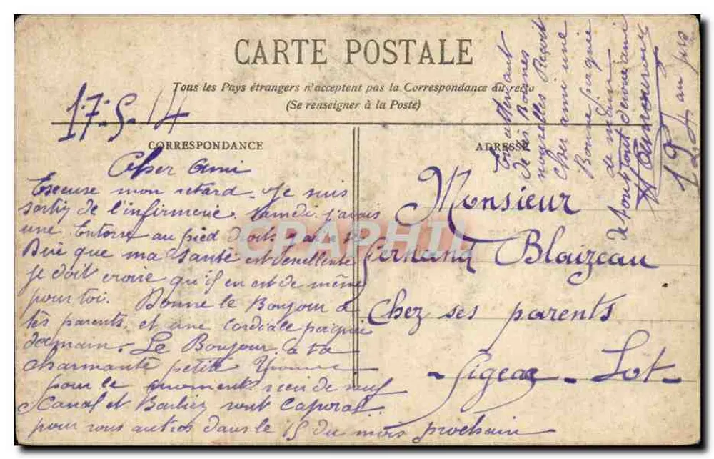 Oran - Neue Bank Algeriens — E. S. n°66 - Rückseite