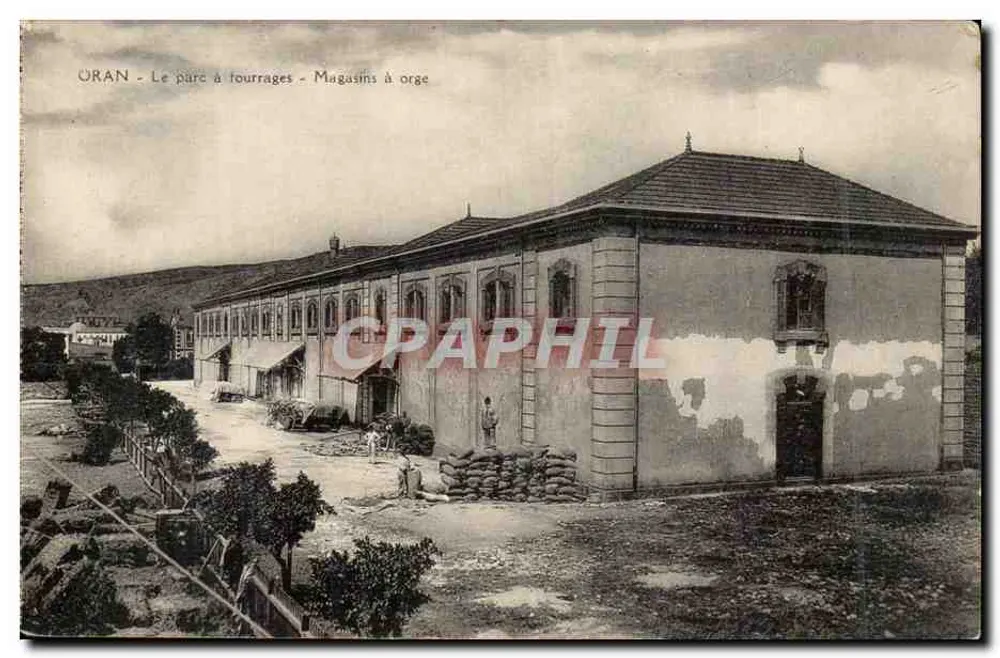 Oran - Der Futterpark - Getreidespeicher - Vorderseite