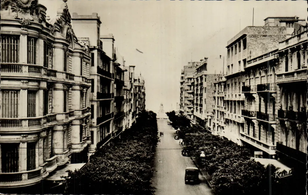Avenue Loubet — Oran — Verlag Relief - Vorderseite