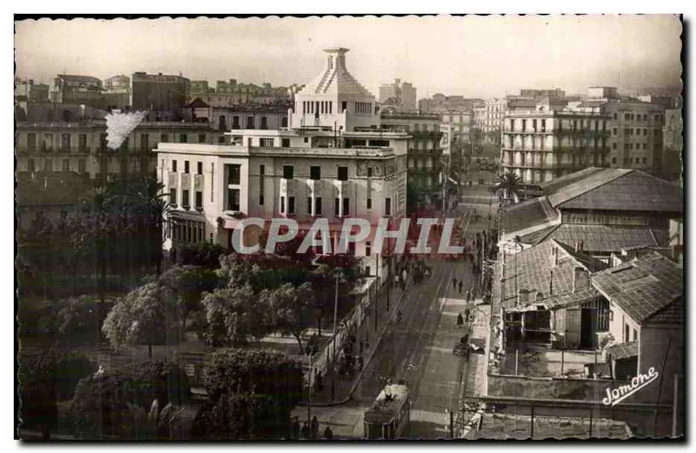 Oran — Das Haus des Colonels und der Boulevard der 2. Zouaves — Jomone - Vorderseite
