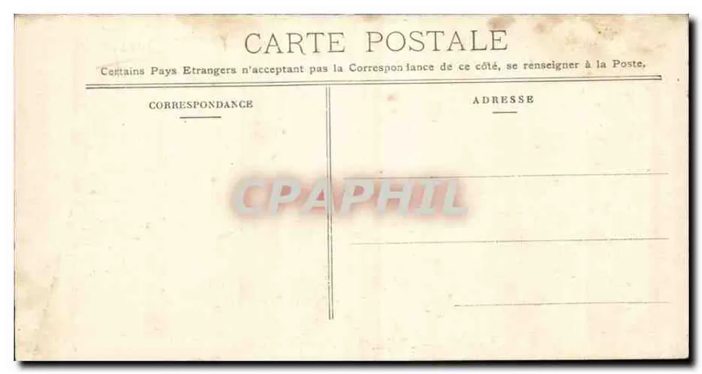 Oran — Die Place d'Armes und das Hôtel-de-Ville - Rückseite