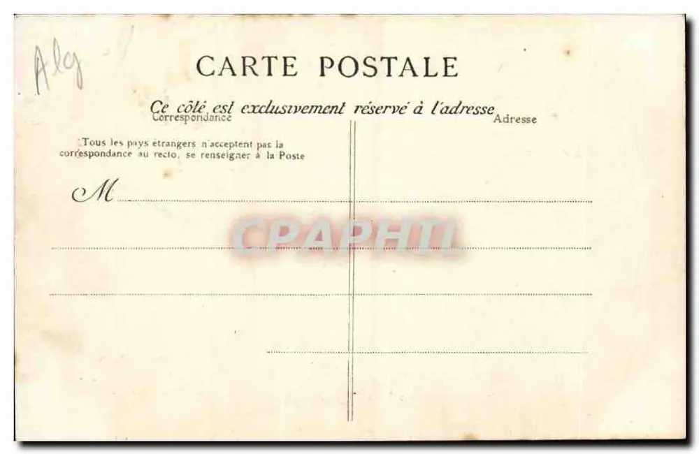 Biskra — Abreise zur Fantasia — Héliotyype E. Le Deley, Paris, Serie Nr. 9 - Rückseite