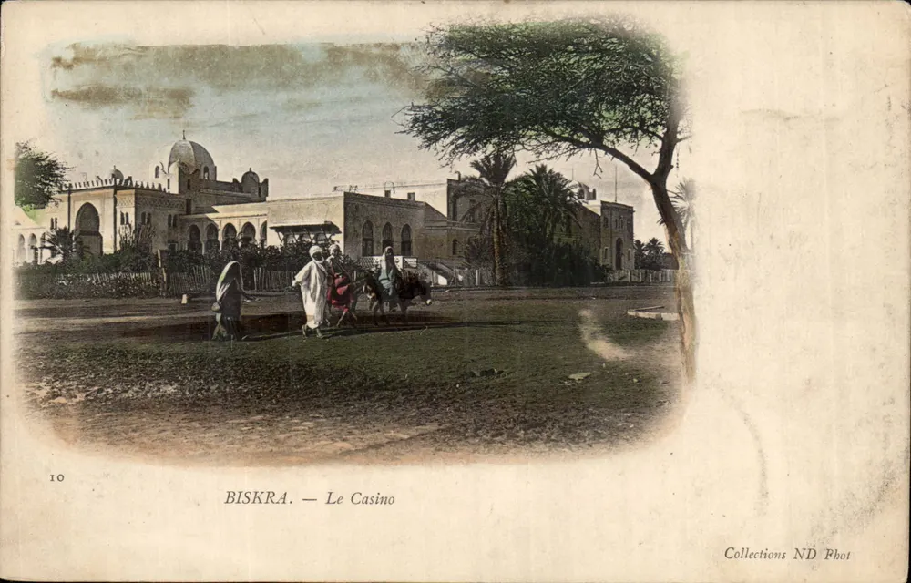 Biskra — O Casino — Coleções ND Fotográficas - Frente