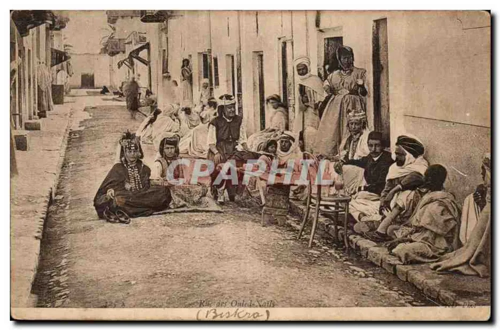 Straßenszene in Biskra — Fotografie von Khalil Onkel-Naili — n° 235 - Vorderseite