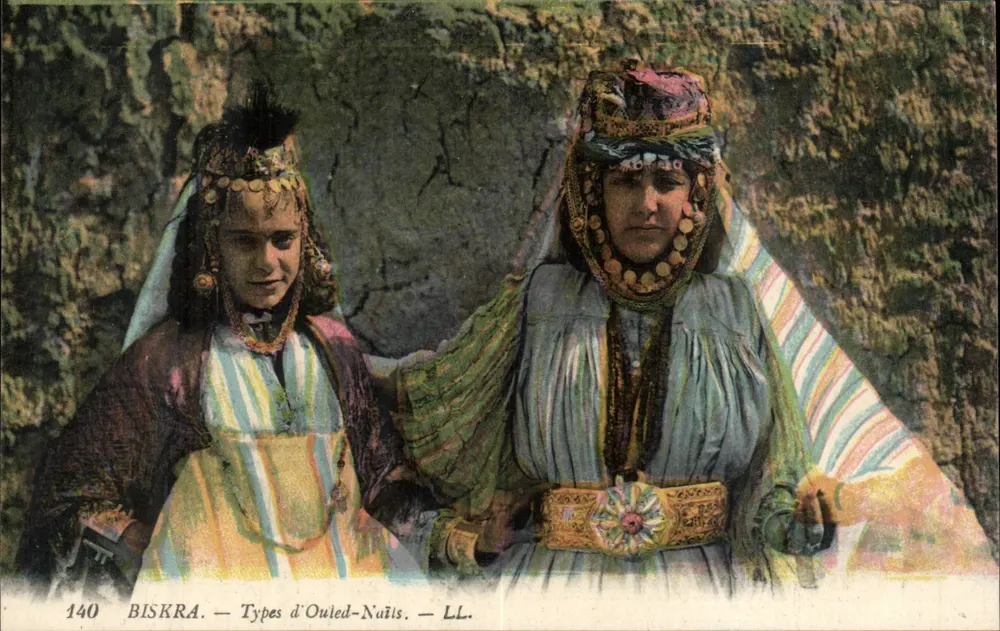 Biskra — Typen von Ouled-Naïls — LL. — Nr. 140 - Vorderseite