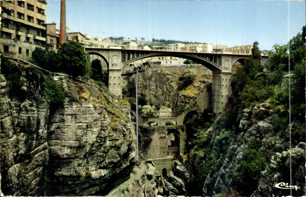 Constantina — Puente de El-Kantara — Cinco - Anverso