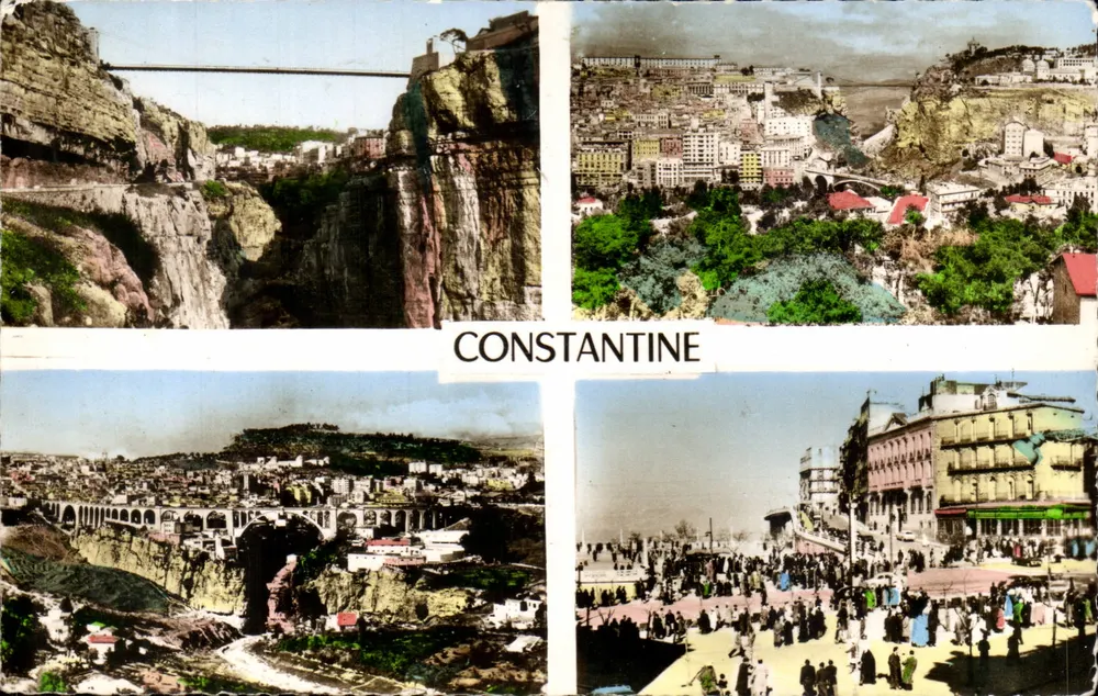 Constantina — vista panorâmica e cidade — editor IMP. MACON (S.-d.L.) - Frente