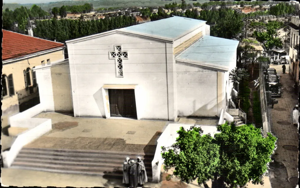 Orléansville (Alger) — Vorübergehende Kirche — Éditions Jomone, Alger - Vorderseite