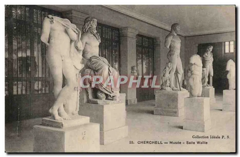 Waille-Halle — Museum von Cherchell — Collection Idéale P. S. - Vorderseite