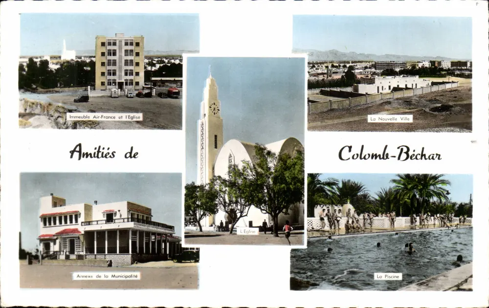 Colomb-Béchar — Amizades de Colomb-Béchar — Editora: Edições Photo-Africaines - Frente