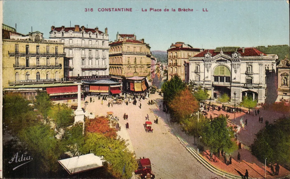Constantina — A Praça da Brecha — Adia, Constantin - Frente