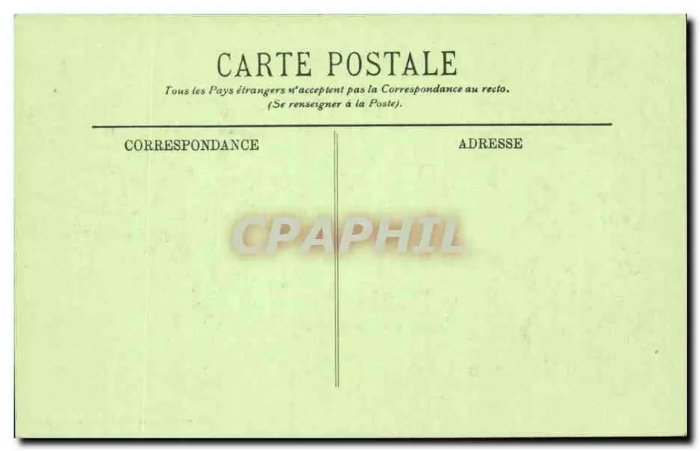 Biskra — Avenida de Lacroix — LL. n°115 - Verso