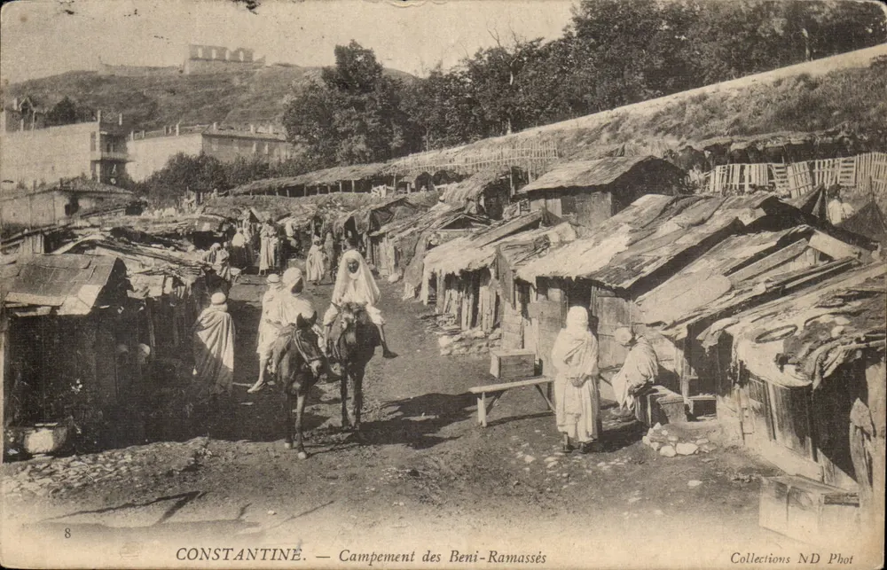 Constantine — Lager der Beni-Ramassés — Sammlung ND Phot - Vorderseite