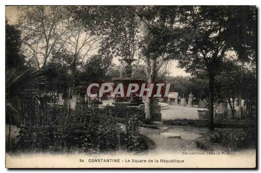 Constantina - O Square de la République — Coleção Ideal P. S. n°34 - Frente