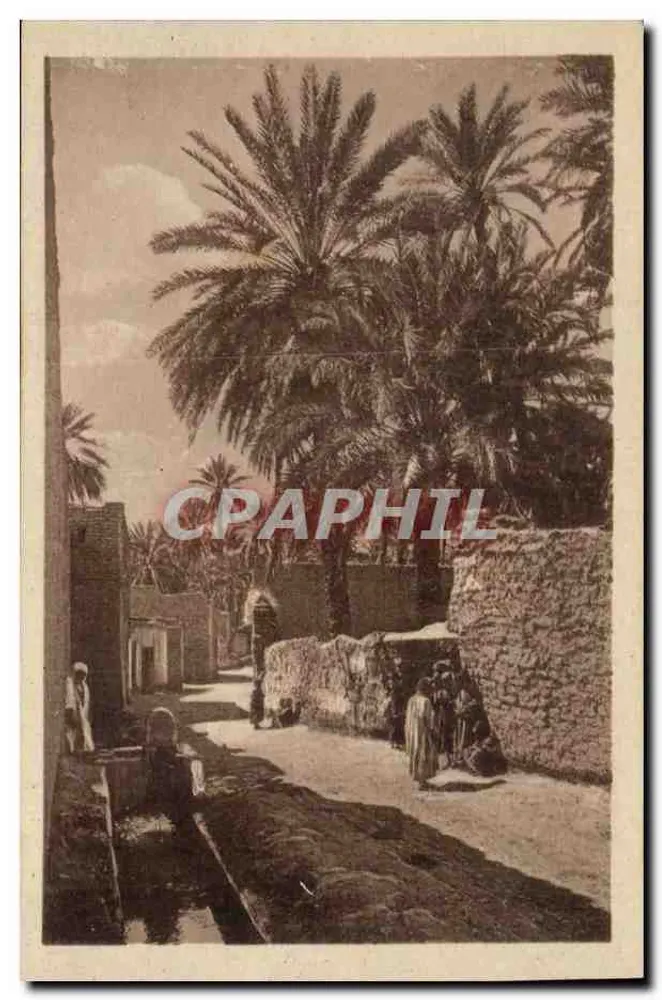 Biskra — Rue à Bab-Darb — Cie des Arts Photomécaniques, Paris - Frente