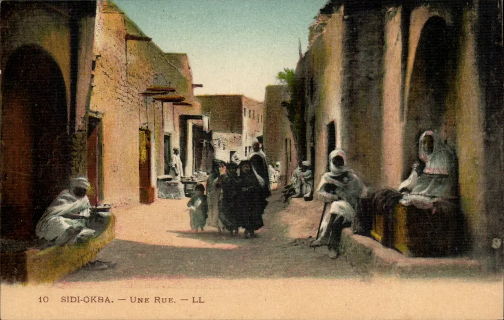 Sidi Okba — Uma Rua — LL - Frente