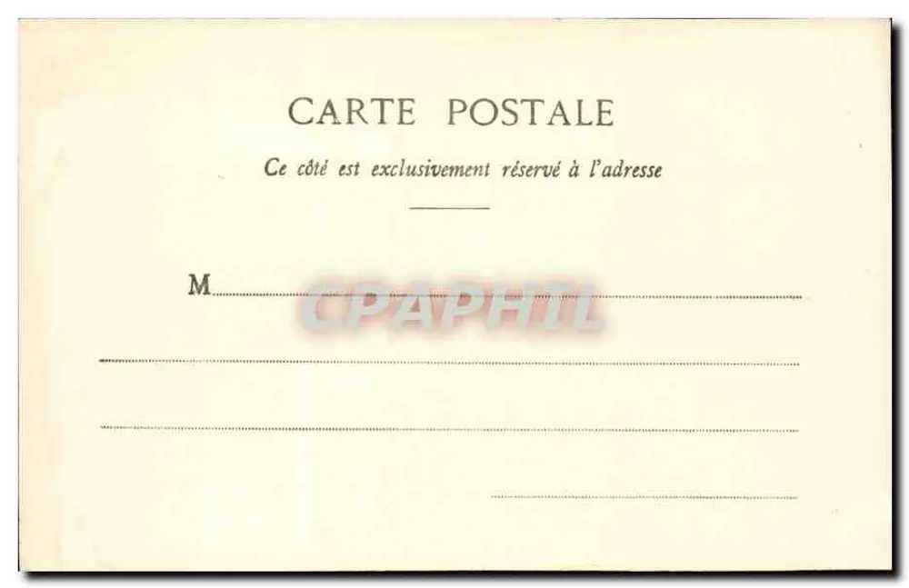Sitzungssaal des Stadtrats — Stadt Paris — F.G. - Rückseite