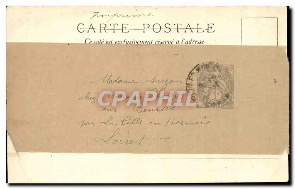 Krypta der Carmeliten Nr. 7 — Blutspuren — J.B. Paris - Rückseite