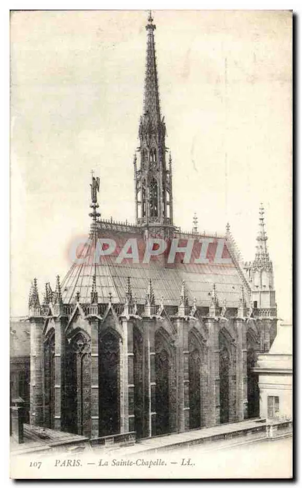 Paris — A Santa Capela — n°107 - Frente