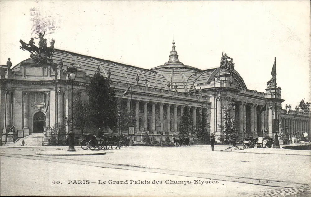 PARIS — La Grande Palais dei Campi Elyse e — C. M. n° 60 - Recto