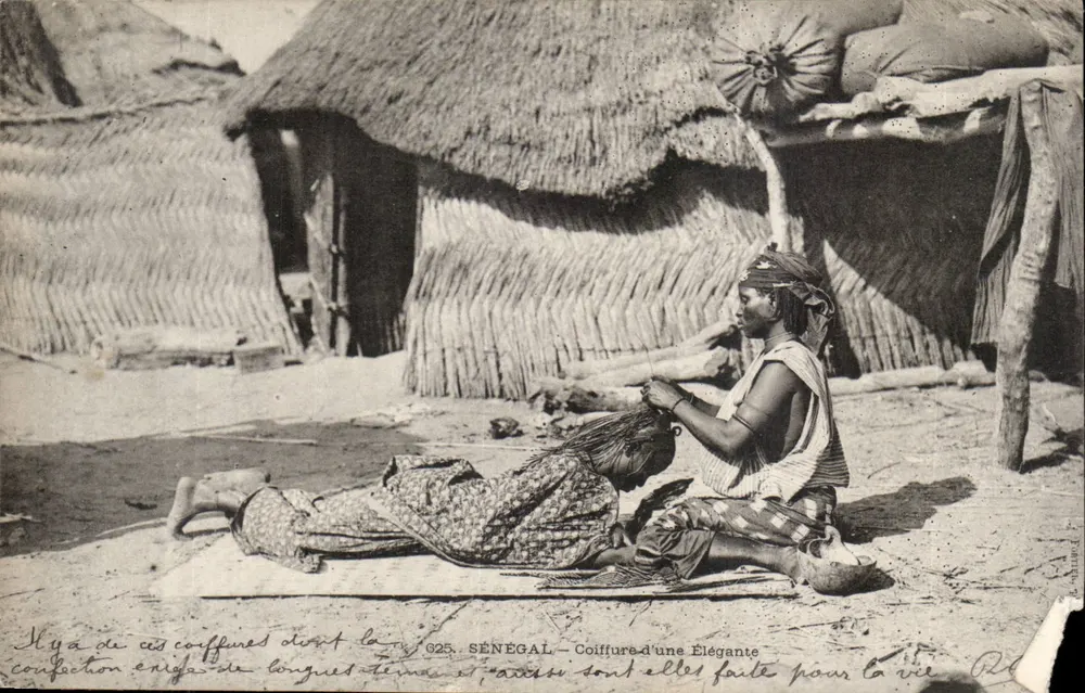 SENEGAL — Kapsel van een Elegante — Uitgever: P. D. L. (n° 625) - Voorkant