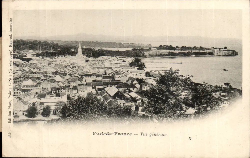 Fort-de-France — Allgemeiner Blick — Edition Phos, Pointe-à-Pitre (Guadeloupe) - Vorderseite