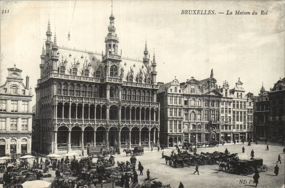 Brüssel — Das Königshaus — ND PH. n° 311 - Vorderseite
