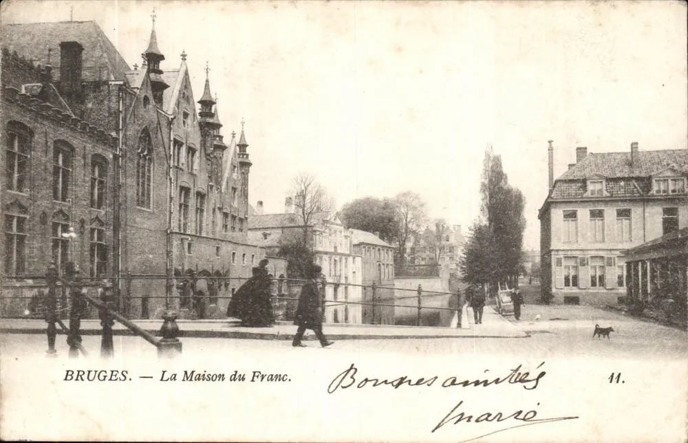 Bruges — Das Haus des Franc — Th. van den Heuvel, Verlag, Nr. 41 - Vorderseite