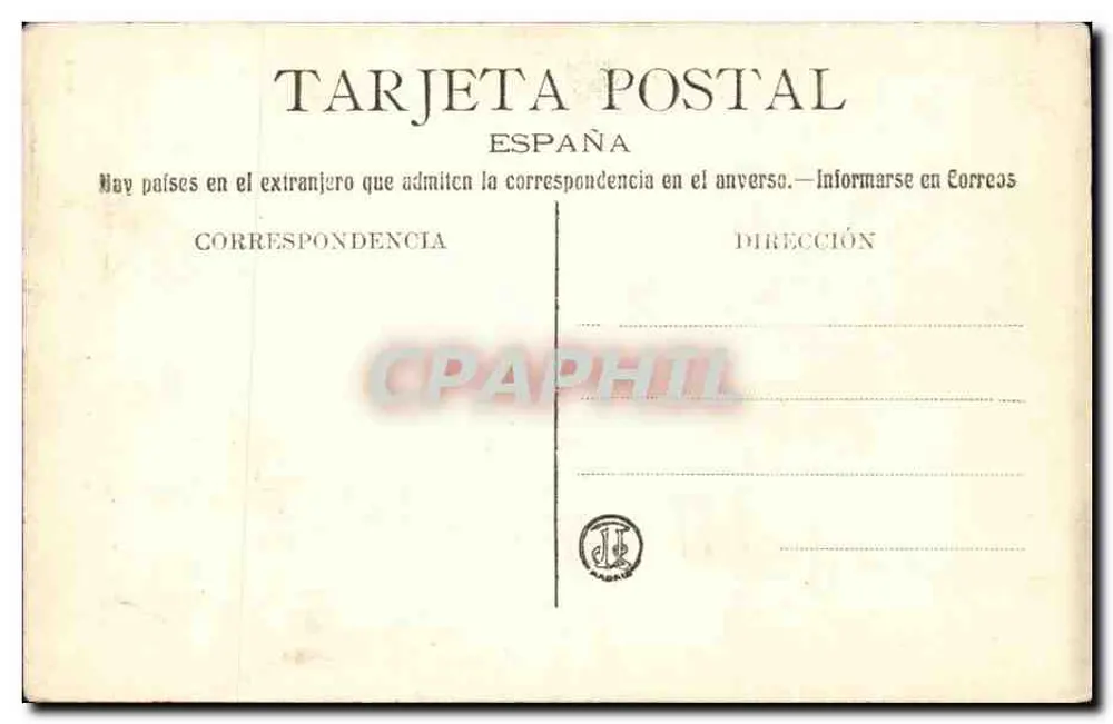Valência — Portada da Lonja — Fototipia Lacuste, Madrid, n°64 - Verso