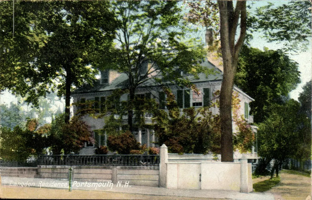 Langdon Residence — Portsmouth N.H. — The Robbins Bros. Co., Boston Mass. - Vorderseite