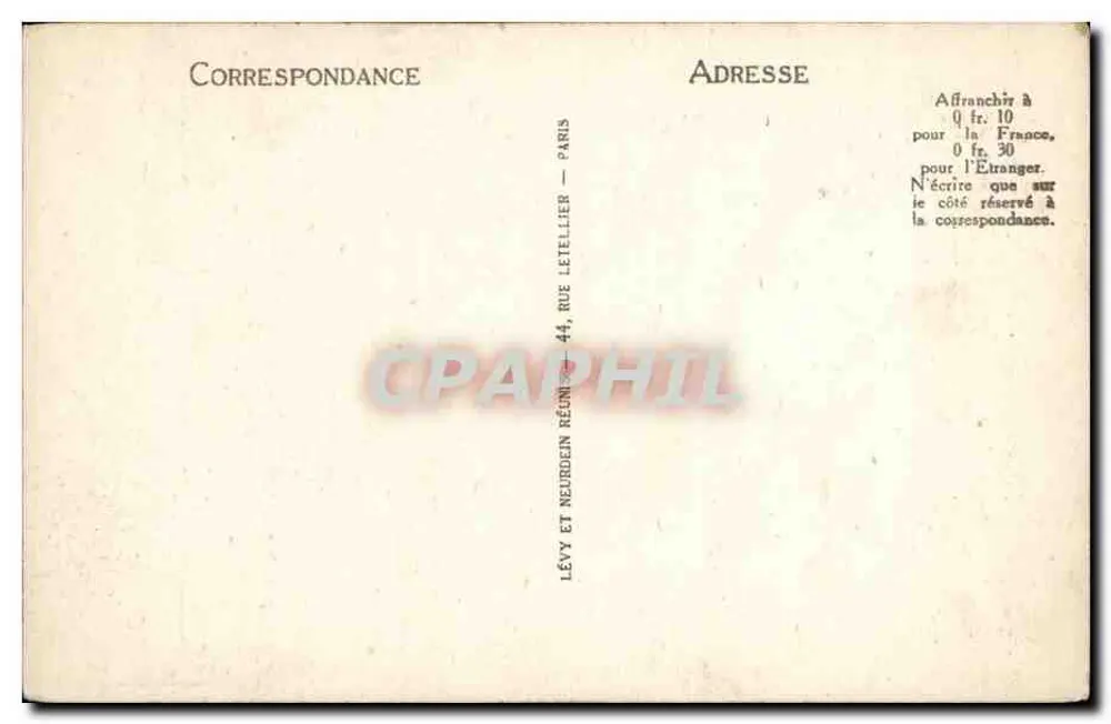 Matelote — Tipo de Matelote — LL, n° 3017 - Verso