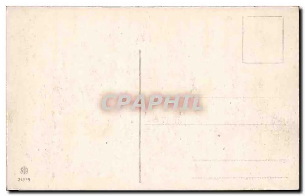 Rom - Castel Sant'Angelo — Ansicht des Schlosses und der Brücke — Verlag SD n°34925 - Rückseite