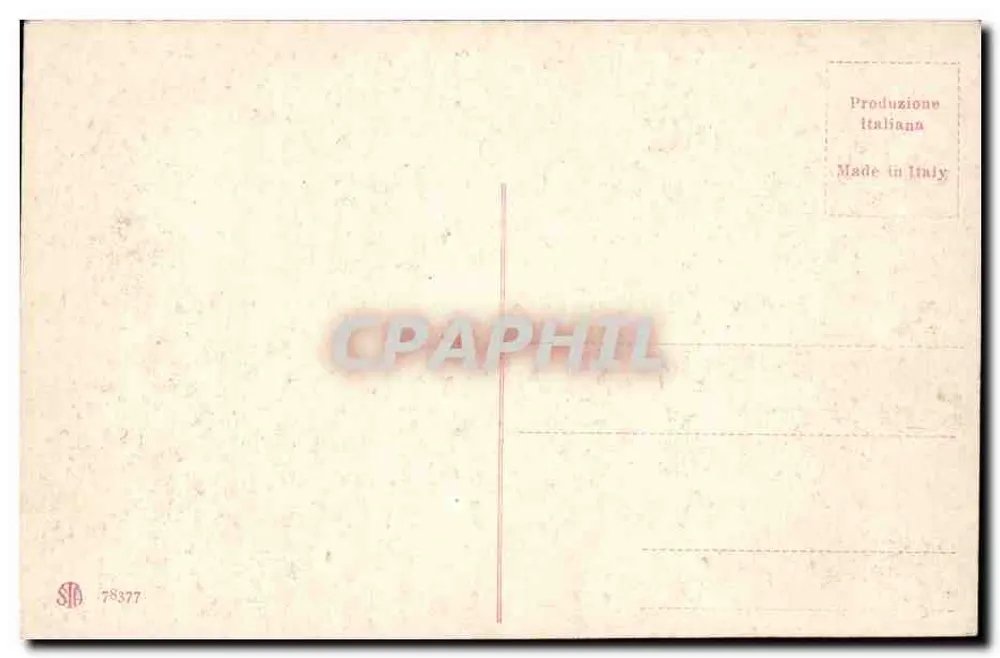 Rom - Piazza del Popolo vom Pincio — Panoramablick — Verlag STP Nr. 78377 - Rückseite