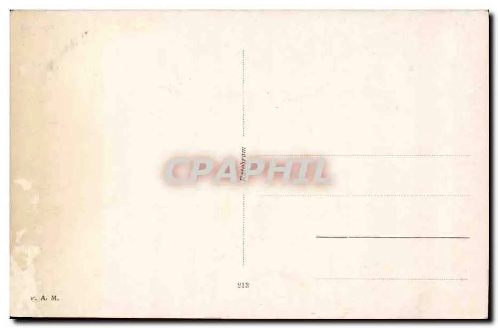 Lago di Como — Bellagio und Villa Serbelloni — Verlag R. A. M., n° 213 - Rückseite