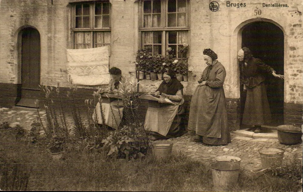Brügge — Strickereien — Ed. Nels, Brüssel, n°50 - Vorderseite