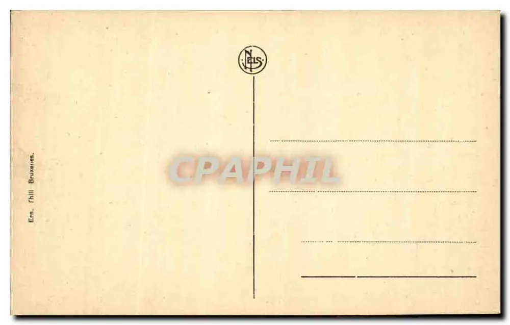 Gand — Der Große Kanon — Ern. Hill Bruxelles - Rückseite