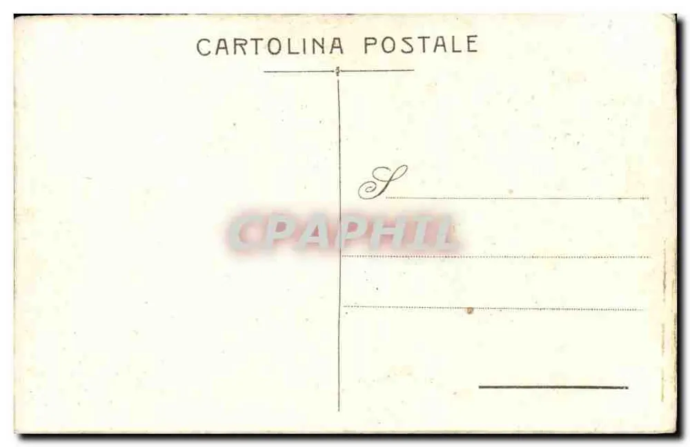 Pape Pio X — retrato em preto e branco — editor Cartolina Postale - Verso