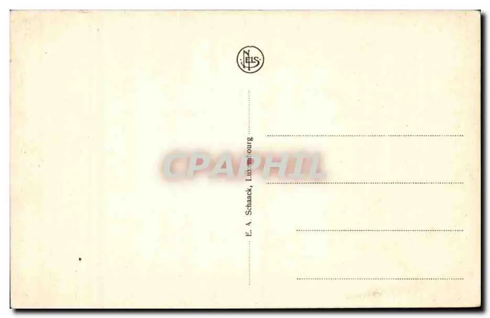 Beaufort - Die Ruinen — Petite Suisse Luxembourgeoise — Verlag Nels - Rückseite