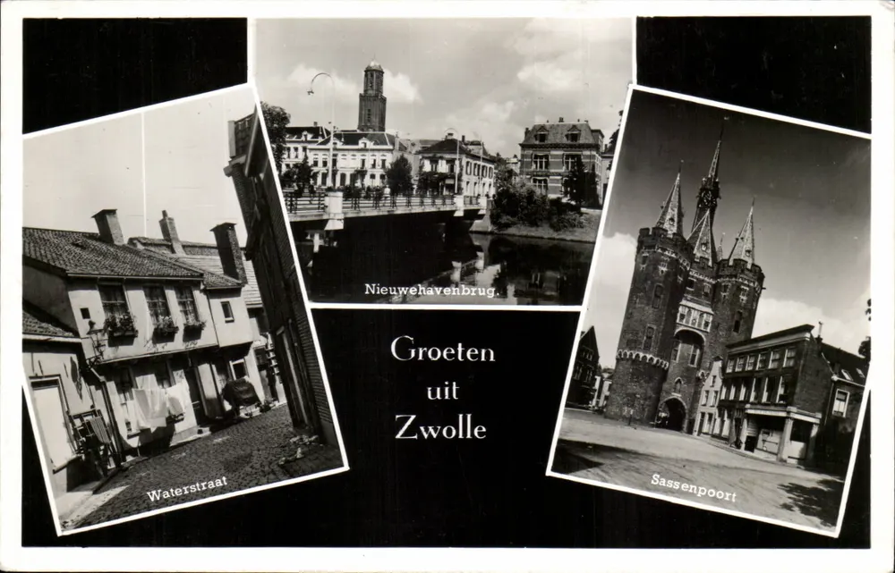 Zwolle — Panoramablick - Vorderseite