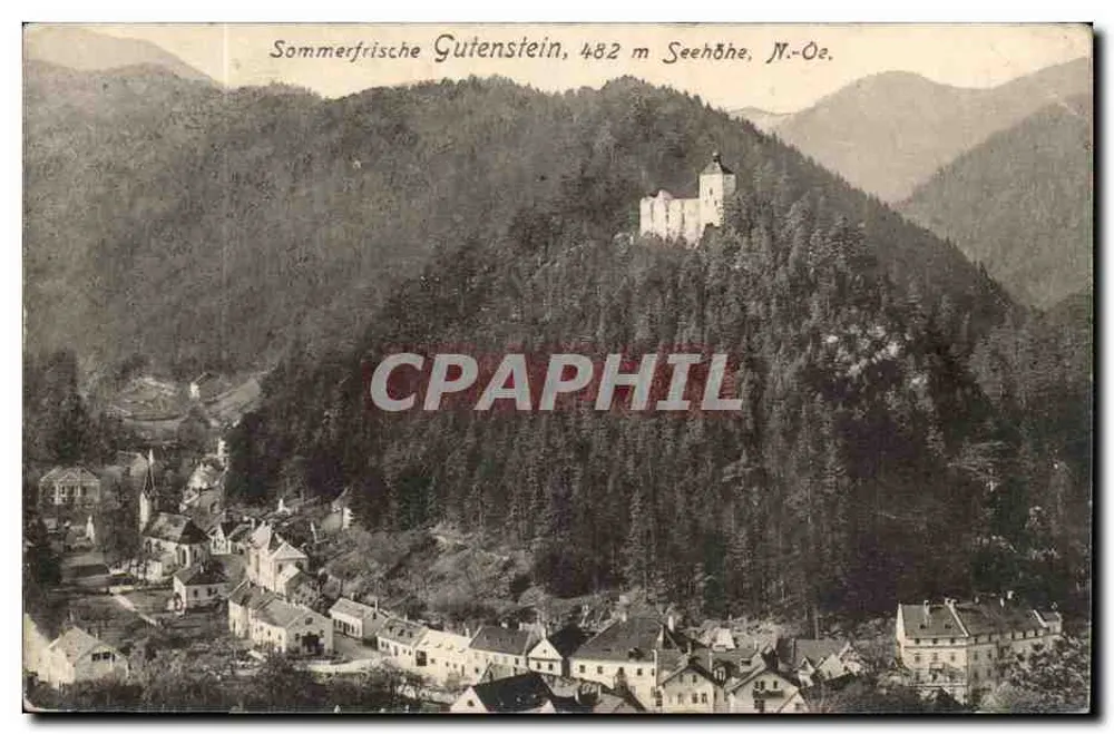 Sommerfrische Gutenstein, 482 m Seehöhe, N.-Ö. - Anverso