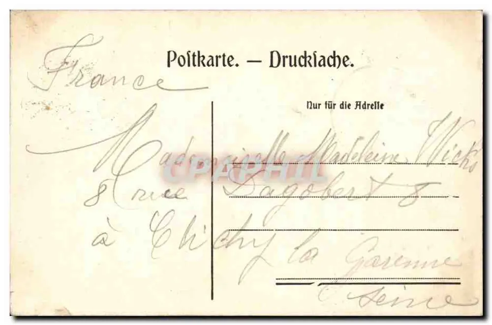 Hinterbrühl — vista panorâmica — editor desconhecido, n° 108 - Verso
