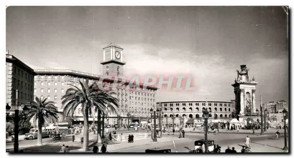 Plaza de España — Barcelona — Verlag Lotus, n° 1407 - Vorderseite