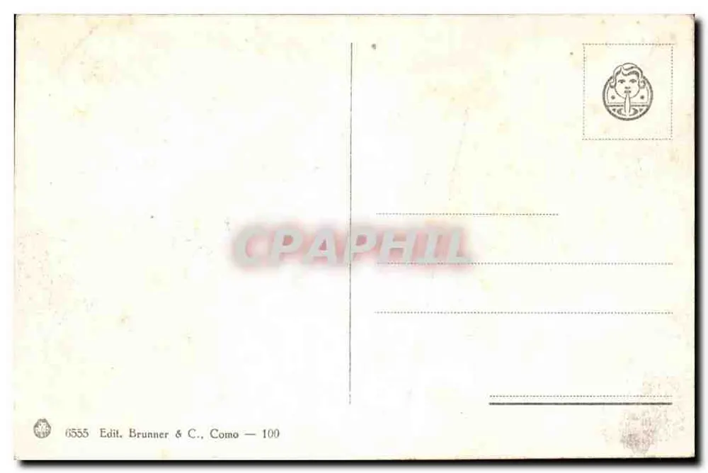 Rom - Via Nomentana — Luftaufnahme — Edit. Brunner & C., Como — n° 6555 - Rückseite