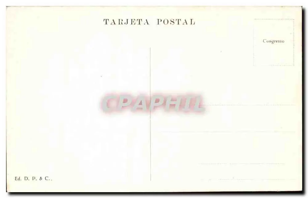 Buenos Aires - Museo Bellas Artes — Verlag D. P. & C. - Rückseite