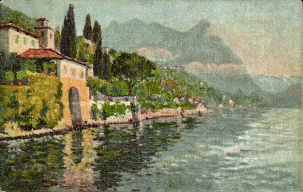 Lago di Lugano. Oria — Wehrli A.-G., Kilchberg-Zürich, n°21252 - Anverso